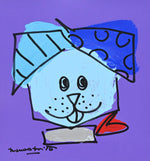 BLUE DOG -  Original Drawing