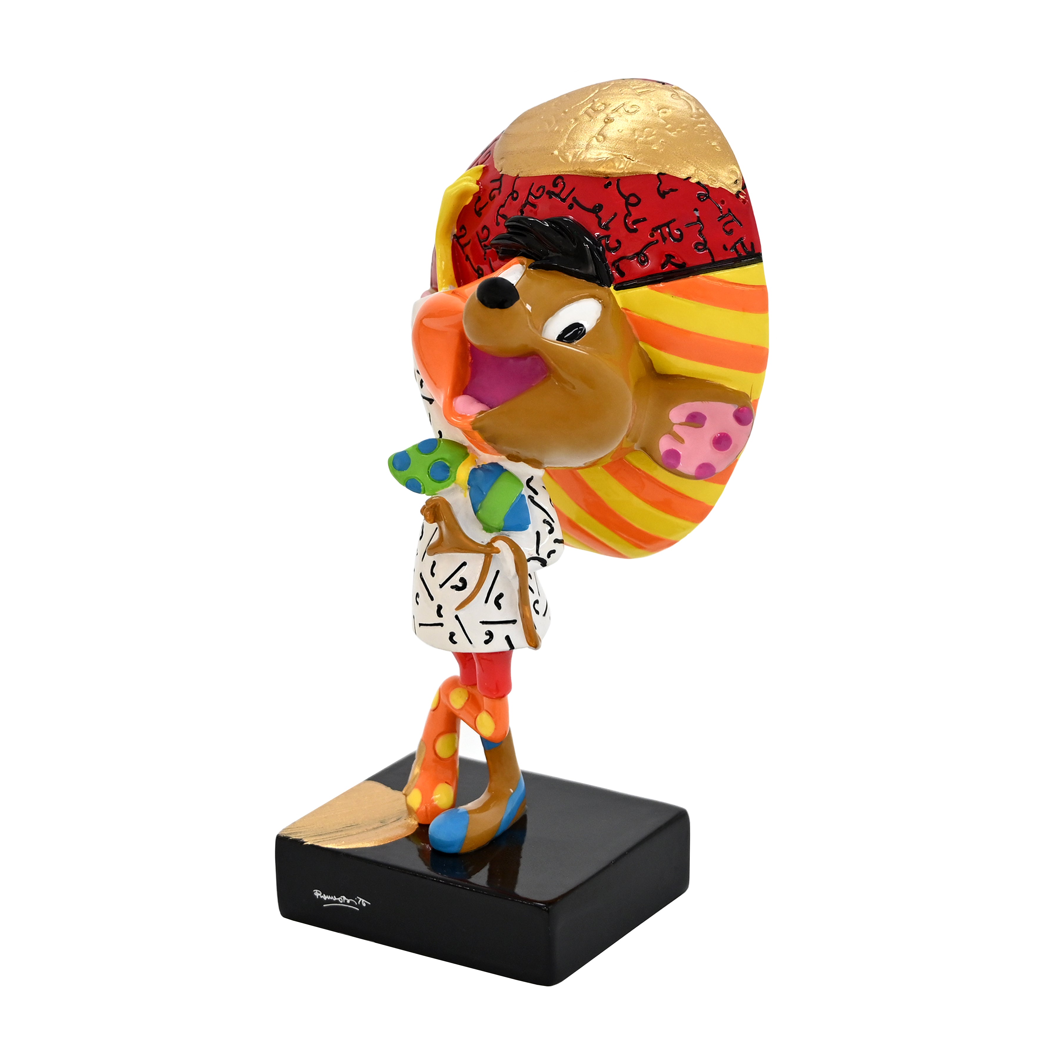 SPEEDY GONZALES - Looney Tunes by Britto Figurine - TOUCH OF GOLD