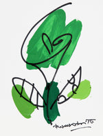 THOMAS FLOWER (BRAZIL GREEN) - Original Drawing