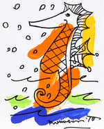 THOMAS COLLECTION (SEAHORSE) - Original Drawing