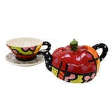 APPLE - TEA FOR ONE - Fine Porcelain