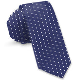 BRITTO® TIE - DOTS ON BLUE