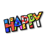 BRITTO® Magnet - HAPPY (Word)