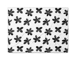 BRITTO® BLANKET - Limited Edition - MIDNIGHT FLOWER (WHITE)