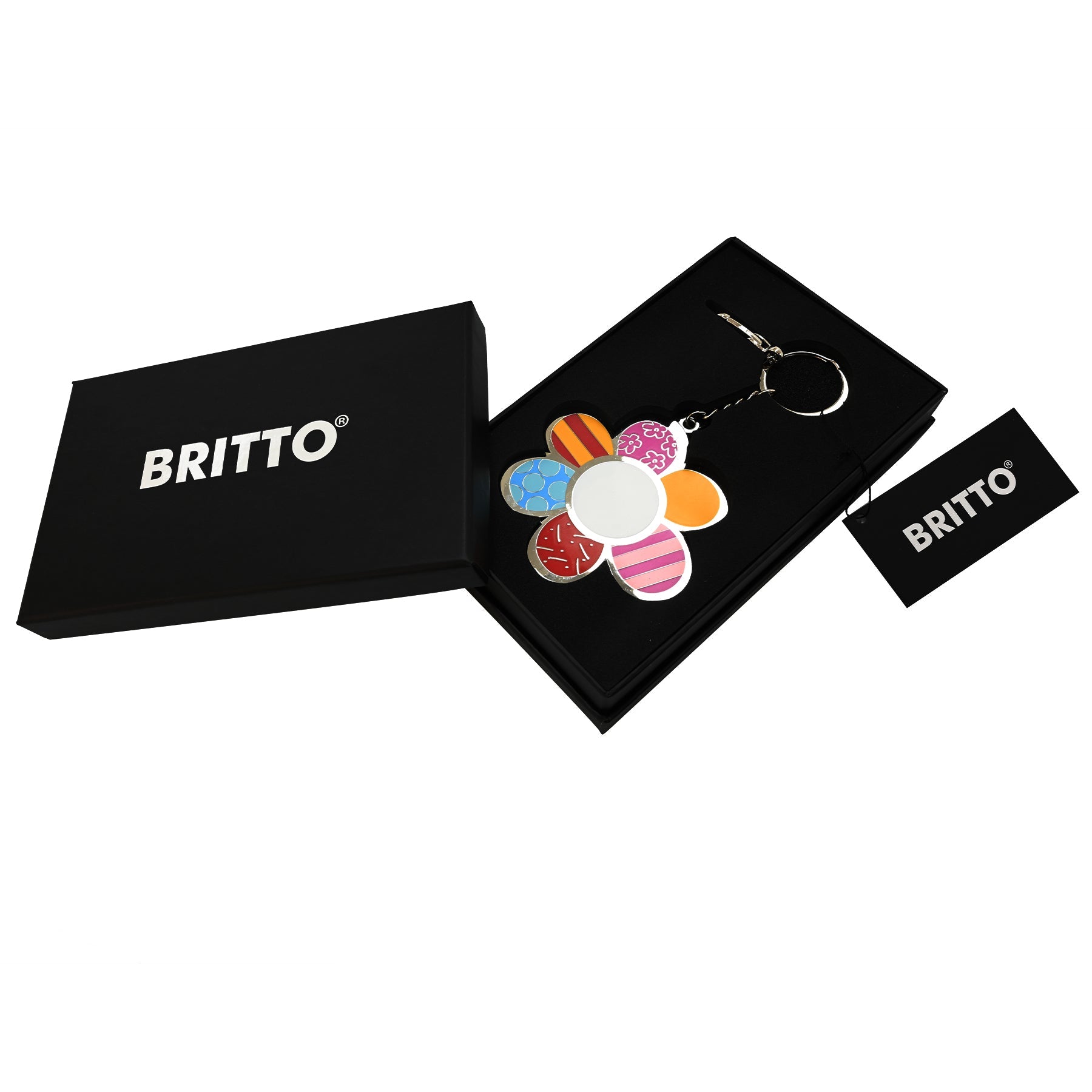 BRITTO® KEYCHAIN & BAG CHARM - FLOWER POWER – Shop Britto