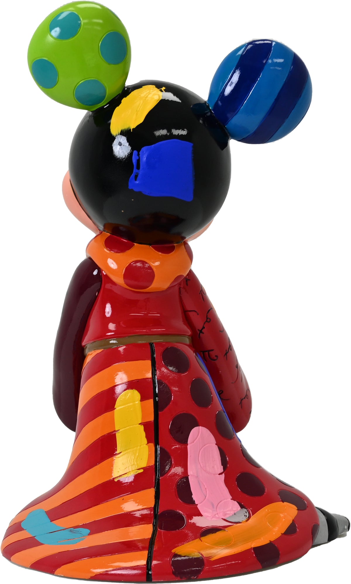 Portafoto cubo Mickey DISNEY Britto collezione block wood 4 lati 11 cm (R14)